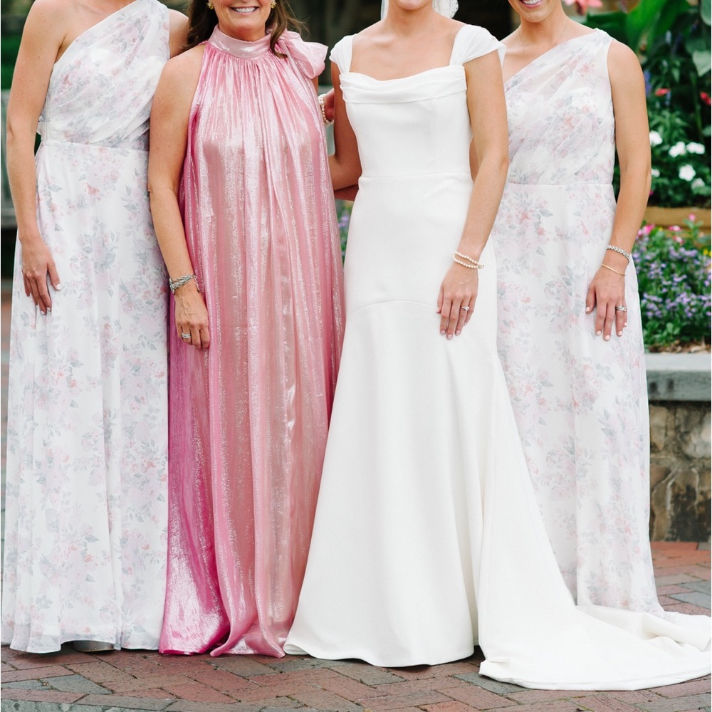 Savannah Miller wedding dress - worn once no stains or damage. French bustle